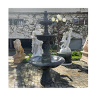 imagem do produto Chafariz 3 Pratos em M�rmore Preto 230cm - FMP220 Indicado para Jardins de Luxo