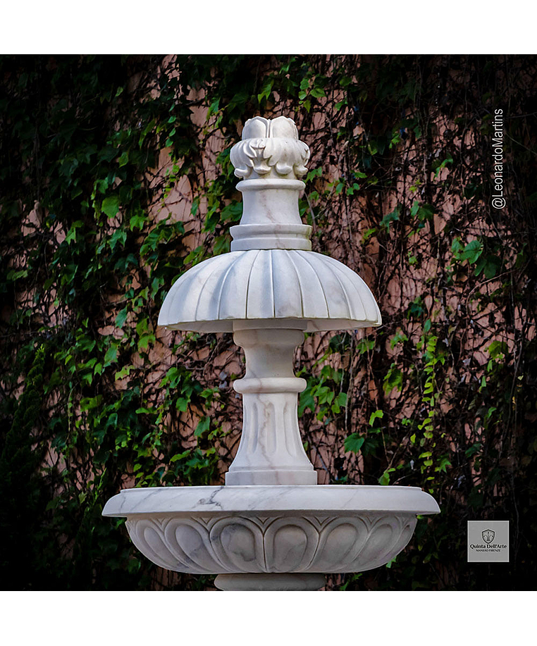 imagem do produto Chafariz 3 Pratos M�rmore Branco 180cm - FMP235