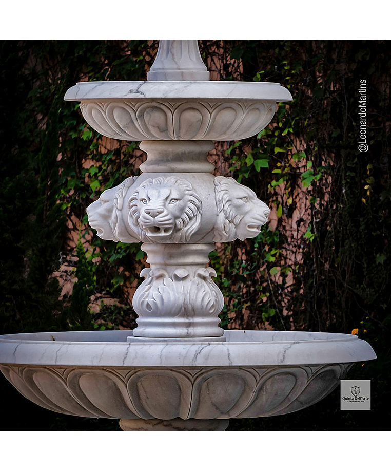 imagem do produto Chafariz 3 Pratos M�rmore Branco 180cm - FMP235