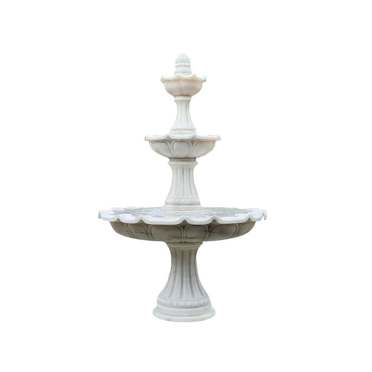 imagem do produto Chafariz 3 Pratos M�rmore Branco 200cm - FMP186 Destaque no Paisagismo