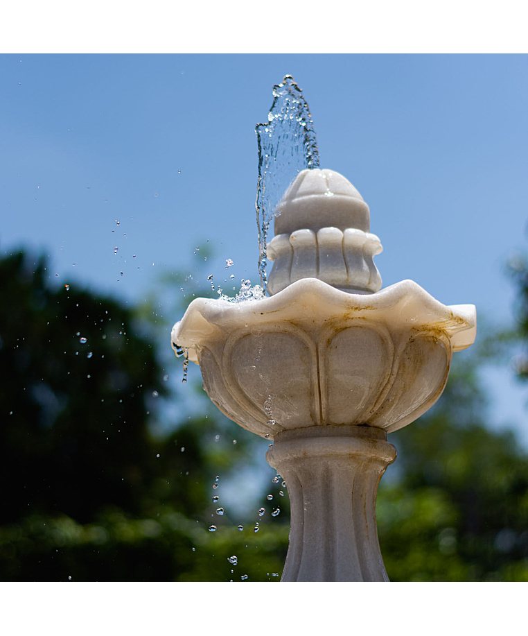 imagem do produto Chafariz 3 Pratos M�rmore Branco 200cm - FMP186