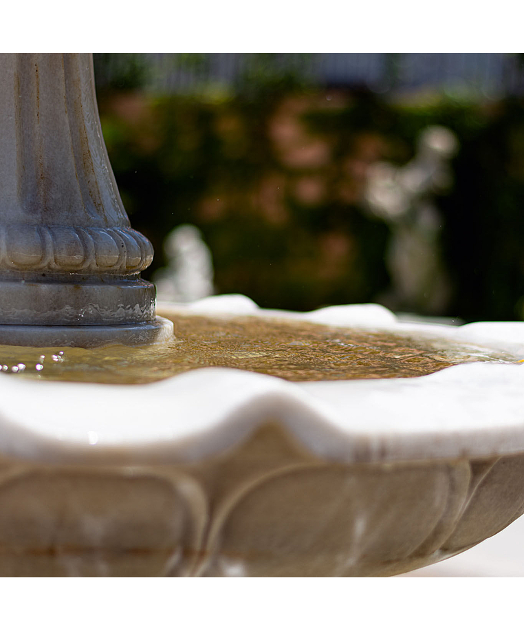 imagem do produto Chafariz 3 Pratos M�rmore Branco 200cm - FMP186