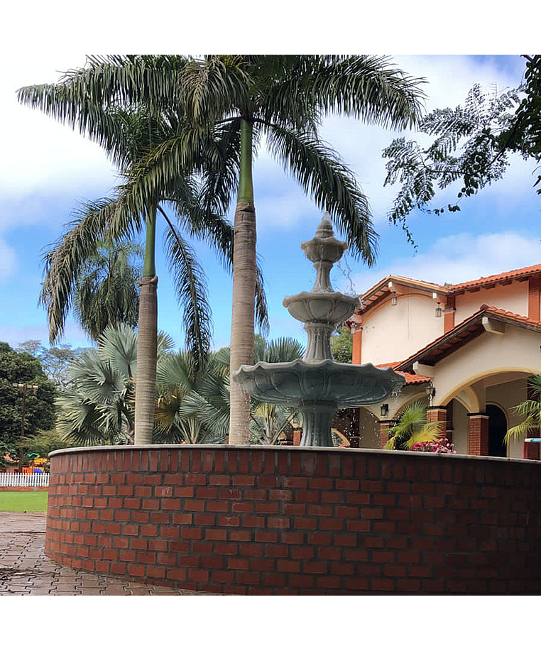 imagem do produto Chafariz 3 Pratos M�rmore Branco 200cm - FMP186