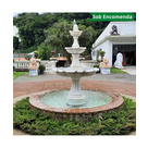 imagem do produto Chafariz 3 Pratos M�rmore Branco 200cm - FMP186