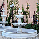imagem do produto Chafariz 3 Pratos M�rmore Branco 240cm - FMP197 Fonte Cl�ssica para Jardins