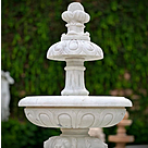 imagem do produto Chafariz Andaluzia em M�rmore Branco 165cm - FMP237 Paisagismo Cl�ssico