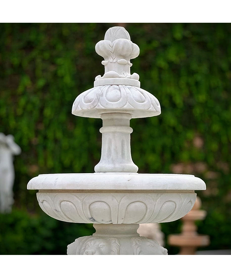 imagem do produto Chafariz Andaluzia em M�rmore Branco 165cm - FMP237