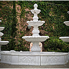 imagem do produto Chafariz Capri com Lago M�rmore Branco 230cm - FMP365