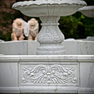 imagem do produto Chafariz Capri com Lago M�rmore Branco 230cm - FMP365