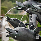 imagem do produto Chafariz de Bronze Dolphin Show 190cm - FBZ399 Luxo em S�o Paulo Quinta DellArte