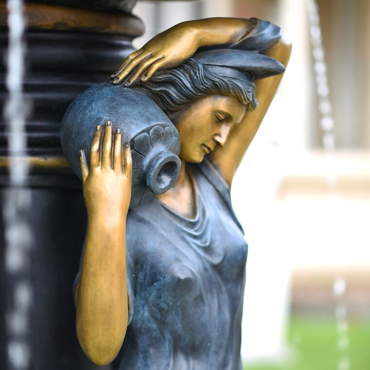 imagem do produto Chafariz de Bronze Fontana Viena 220cm - FBZ396 Quinta Dellarte
