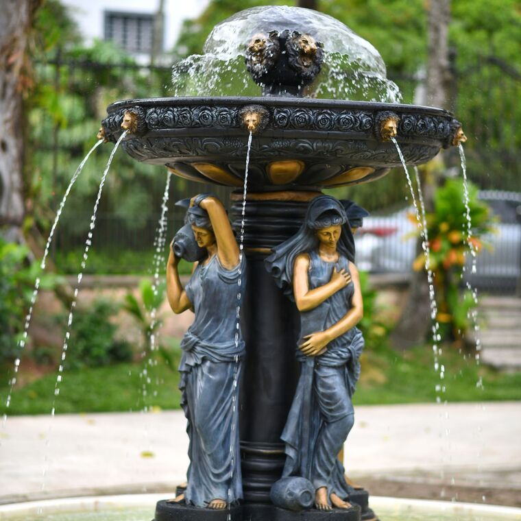 imagem do produto Chafariz de Bronze Fontana Viena 220cm - FBZ396 Quinta Dellarte