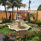 imagem do produto Chafariz de Cimento 2 Pratos Barbania 150cm - FC005 Jardins Sofisticados