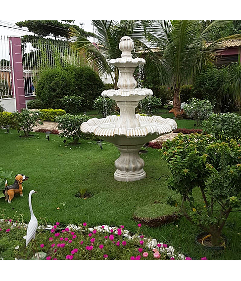 imagem de Chafariz de Cimento para Jardim 210cm - FC013BP