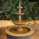 imagem do produto Chafariz de Ferro Fundido 3 Pratos Quinta DellArte 230cm - FF154 Eleg�ncia para Jardins 