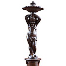 imagem do produto Chafariz de Ferro Fundido Anjo Para Jardim 195cm - FF016 Eleg�ncia Monumental