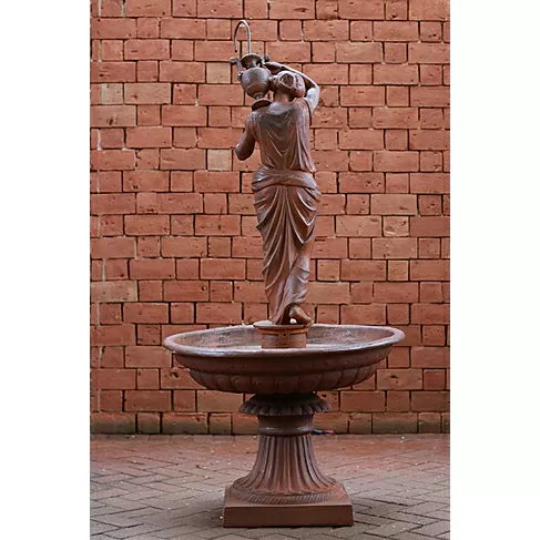 imagem de Chafariz de Ferro Fundido Jardim Deusa com Jarro 165cm - FF071 Clássico e Refinado