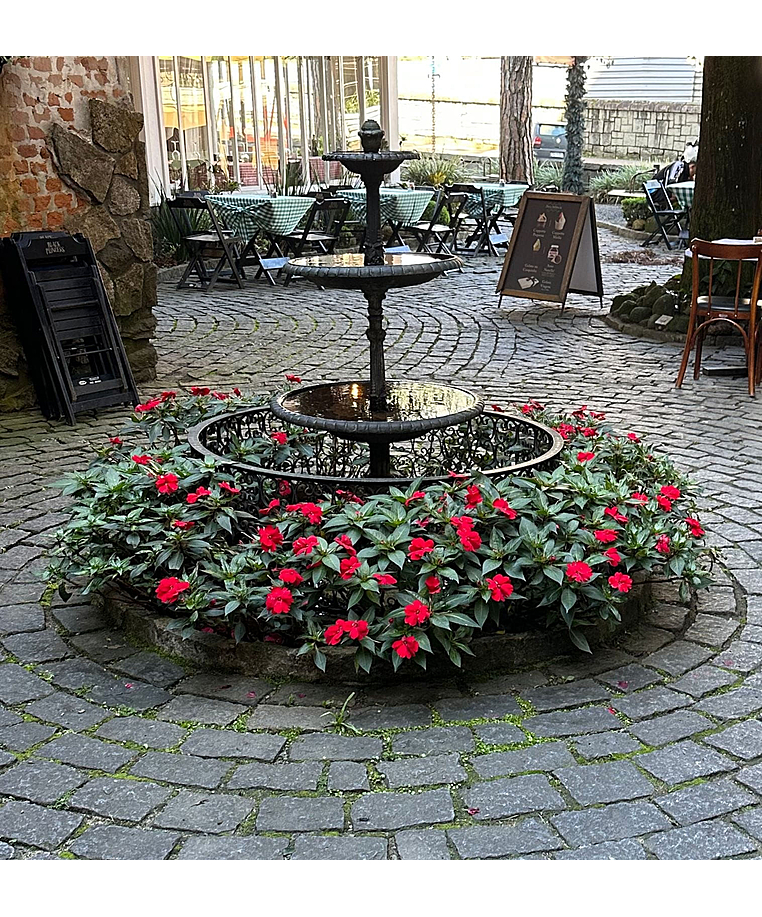 imagem do produto Chafariz de Ferro Fundido para Lago 3 Bacias 140cm - FF019 Design Cl�ssico para Jardins