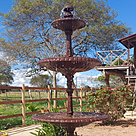 imagem do produto Chafariz de Ferro Fundido para Lago 3 Bacias 140cm - FF019 Design Cl�ssico para Jardins