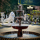 imagem do produto Chafariz de ferro para Jardins 4 Bacias 210cm - FF040