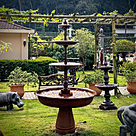 imagem do produto Chafariz de ferro para Jardins 4 Bacias 210cm - FF040