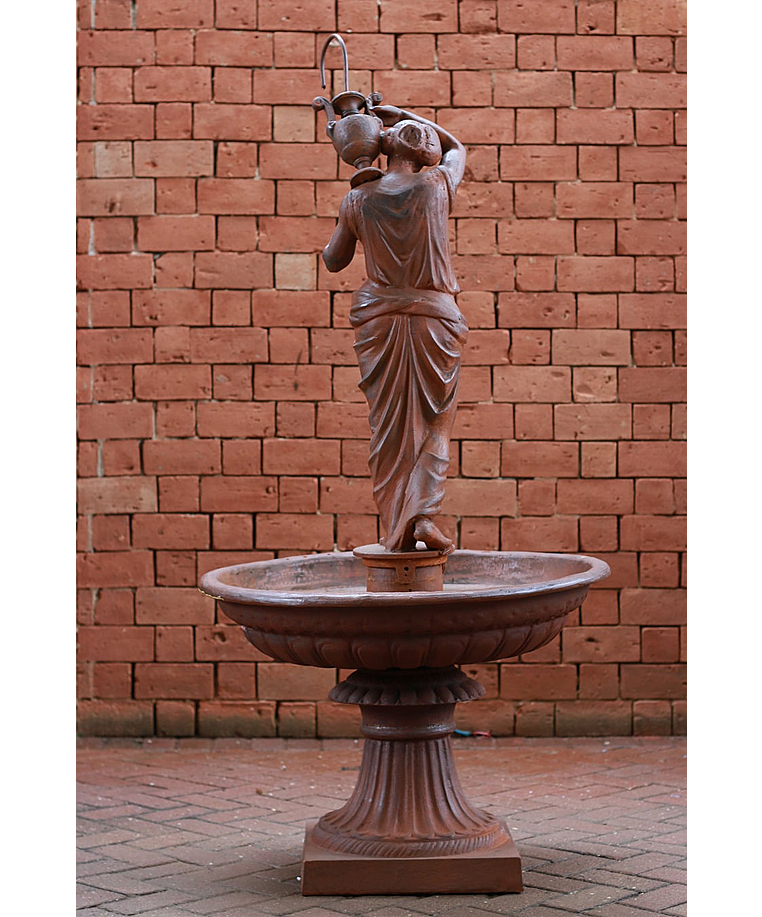 imagem do produto Chafariz de Jardim Deusa com Jarro 165cm - FF071