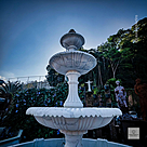 imagem do produto Chafariz de M�rmore 3 Pratos Gigante com Lago 310cm - FMP375
