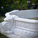 imagem do produto Chafariz de M�rmore 3 Pratos Gigante com Lago 310cm - FMP375