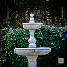 imagem do produto Chafariz de M�rmore Alhambra 2 pratos com Lago 280cm - FMP225