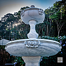 imagem do produto Chafariz de M�rmore Alhambra 2 pratos com Lago 280cm - FMP225