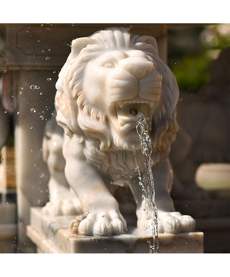 imagem do produto Chafariz de M�rmore Fontana Belle �poque 320cm - FMP363 Design Cl�ssico para Jardins