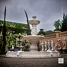 imagem do produto Chafariz de M�rmore Monumental Quatro Esta��es com Lago 350cm - FMP350 Design Cl�ssico