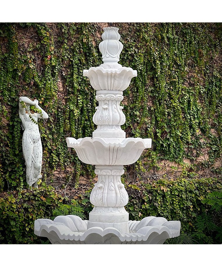 imagem do produto Chafariz Domus M�rmore Branco 200cm - FMP392