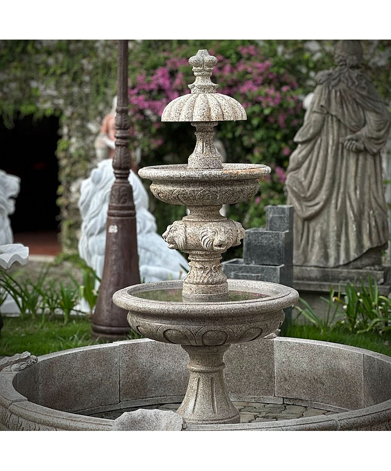 imagem do produto Chafariz Eleganza Granito com Lago 180cm - FMP378