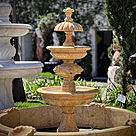 imagem do produto Chafariz Eleganza M�rmore Amarelo com Lago 180cm - FMP377 Paisagismo Cl�ssico