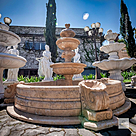 imagem do produto Chafariz Eleganza M�rmore Amarelo com Lago 180cm - FMP377 Paisagismo Cl�ssico