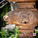 imagem do produto Chafariz Eleganza M�rmore Amarelo com Lago 180cm - FMP377 Paisagismo Cl�ssico