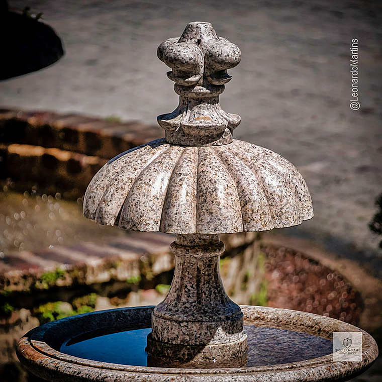 imagem do produto Chafariz Eleganza M�rmore Granito com Lago 180cm - FMP378 Design Cl�ssico para Jardins