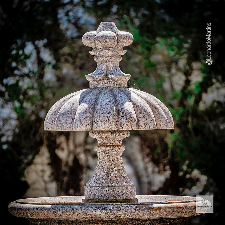 imagem do produto Chafariz Eleganza M�rmore Granito com Lago 180cm - FMP378 Design Cl�ssico para Jardins