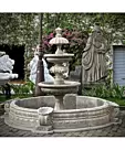 imagem do produto Chafariz Eleganza M�rmore Granito com Lago 180cm - FMP378 Design Cl�ssico para Jardins