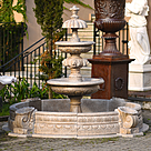 imagem do produto Chafariz Eleganza M�rmore Granito com Lago 180cm - FMP378 Design Cl�ssico para Jardins