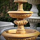 imagem do produto Chafariz em M�rmore Amarelo 165cm - FMP388 Design Cl�ssico para Jardins