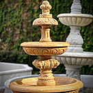 imagem do produto Chafariz em M�rmore Amarelo 165cm - FMP388 Design Cl�ssico para Jardins