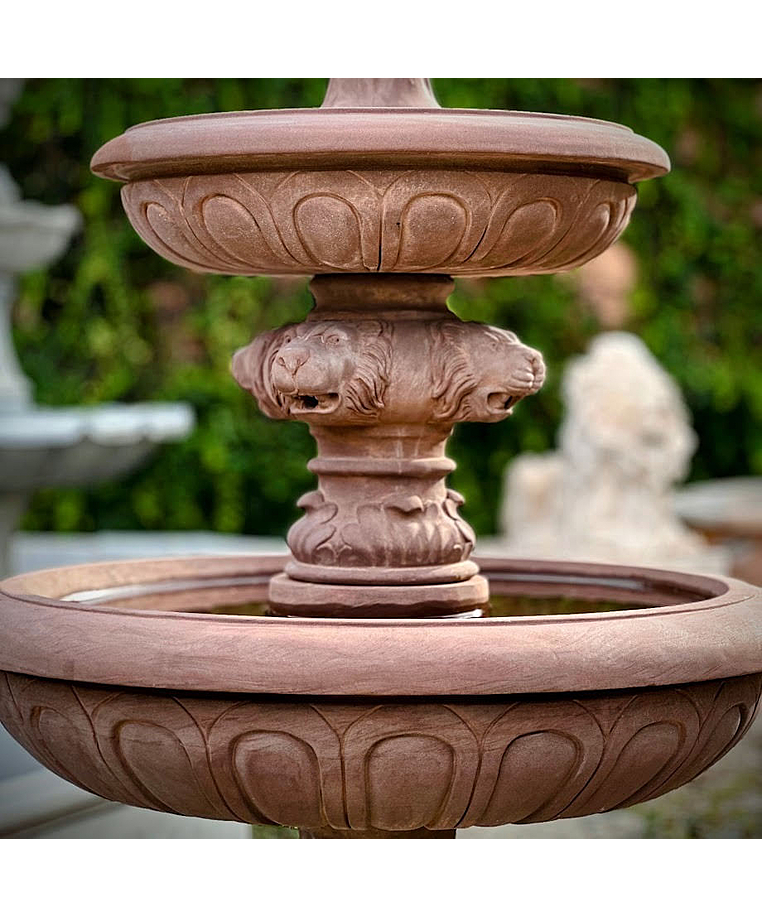 imagem do produto Chafariz em M�rmore Rosso 165cm - FMP387