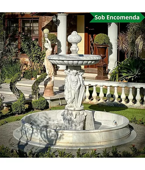 imagem de Chafariz Escultura com Lago 200cm - FMP192