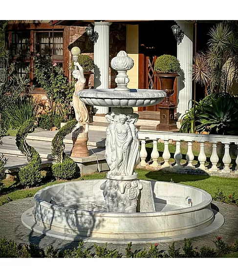 imagem de Chafariz Escultura com Lago 200cm - FMP192