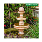 imagem do produto Chafariz Esfera Rosa em M�rmore 120cm - FMP138 Design Cl�ssico