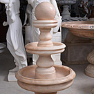 imagem do produto Chafariz Esfera Rosa em M�rmore 120cm - FMP138 Design Cl�ssico