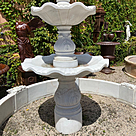 imagem do produto Chafariz Grande 3 Pratos M�rmore Branco 250cm - FMP198A Paisagismo Cl�ssico