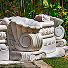 imagem do produto Chafariz Grande 3 Pratos M�rmore Branco 250cm - FMP198A Paisagismo Cl�ssico